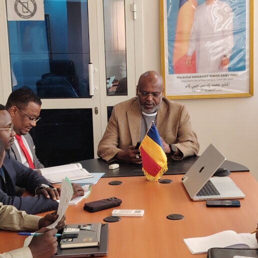 Audience avec le groupe international Wagas