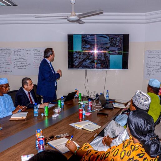 Audience avec le groupe international Wagas