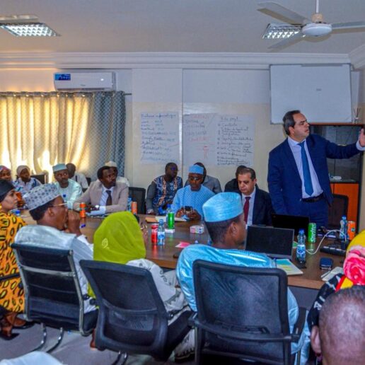 Audience avec le groupe international Wagas