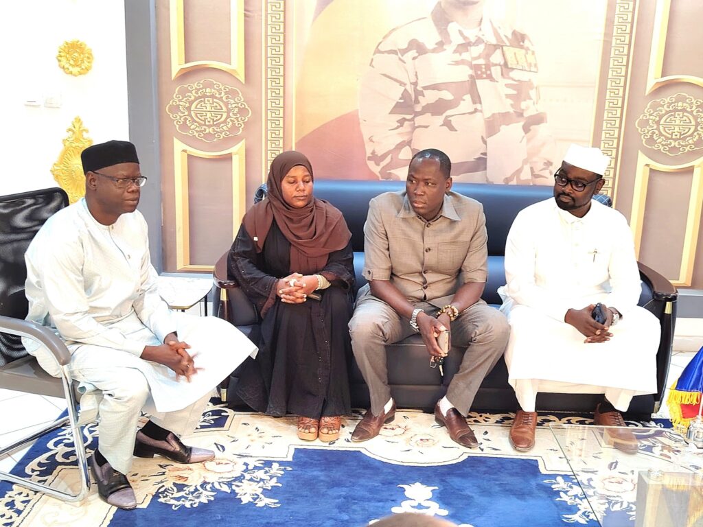 Audience avec les Ordres des Ingénieurs civils et des Architectes du Tchad
