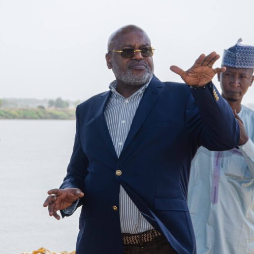 Sur les berges du Chari