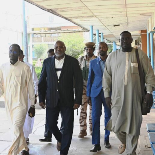 Visite à Idriss Ahmat Abdoulaye Senghor, victime d’un accident-7