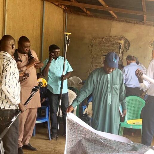 Lancement officiel de la collecte des données topographiques et sociales-10